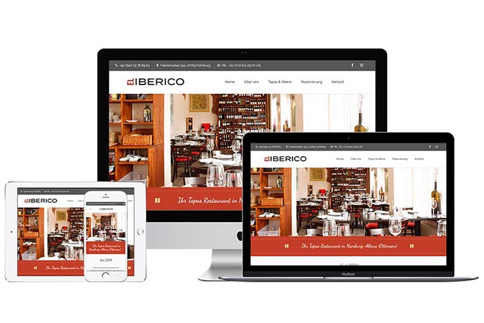 Projekt - EL Iberico Website