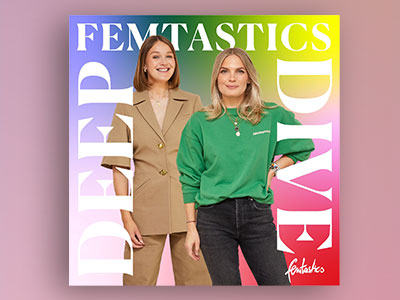 Portfolio Bild für Projekt femtastics Deep Dive Podcast