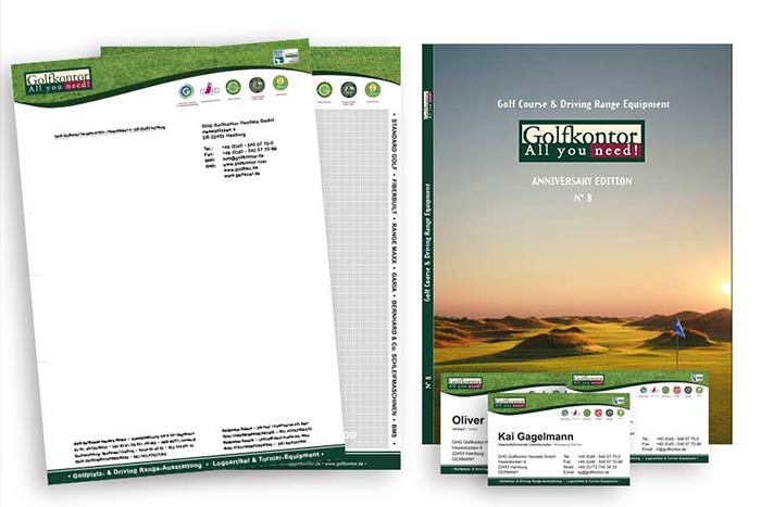Projekt - Golfkontor Grafik & Print